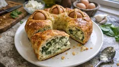 Casatiello ricotta e spinaci: la versione vegetariana soffice, perfetta per Pasqua