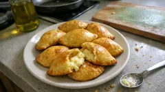 Fiadoni abruzzesi di Pasqua: rustici al formaggio dorati e profumati