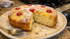 Torta all’ananas soffice e alta: l’impasto allo yogurt che resta morbido a lungo