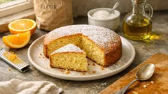 Torta all’arancia senza uova e senza burro: soffice, profumata e facile da fare