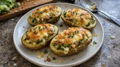 Patate ripiene con verza e pancetta: crosticina dorata e ripieno cremoso