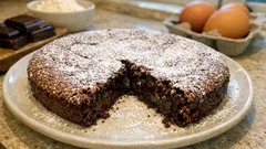 Tenerina al cioccolato: crosticina sopra e cuore fondente, pronta in pochi passaggi